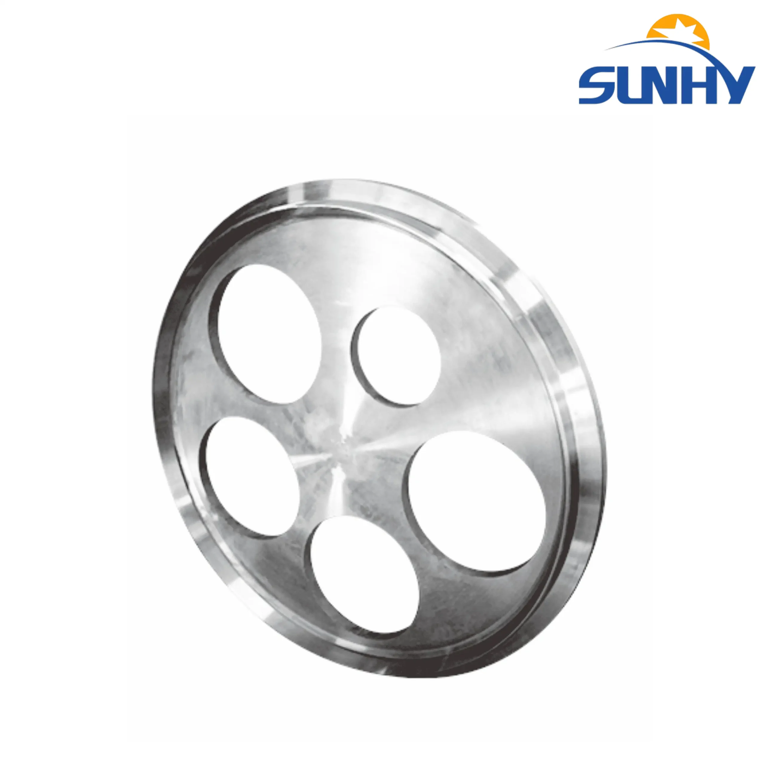 Filter element flange