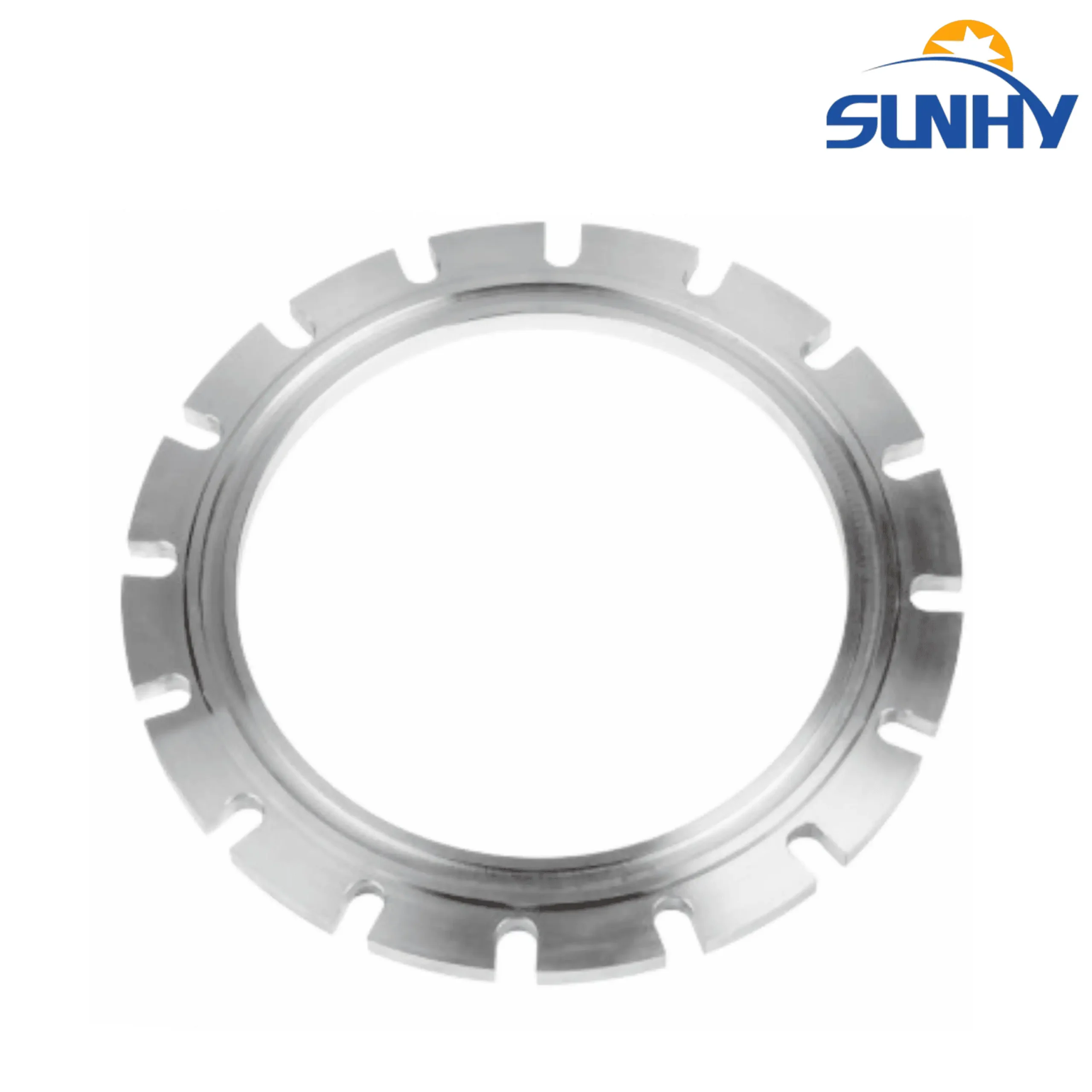 Milling groove non-standard flange