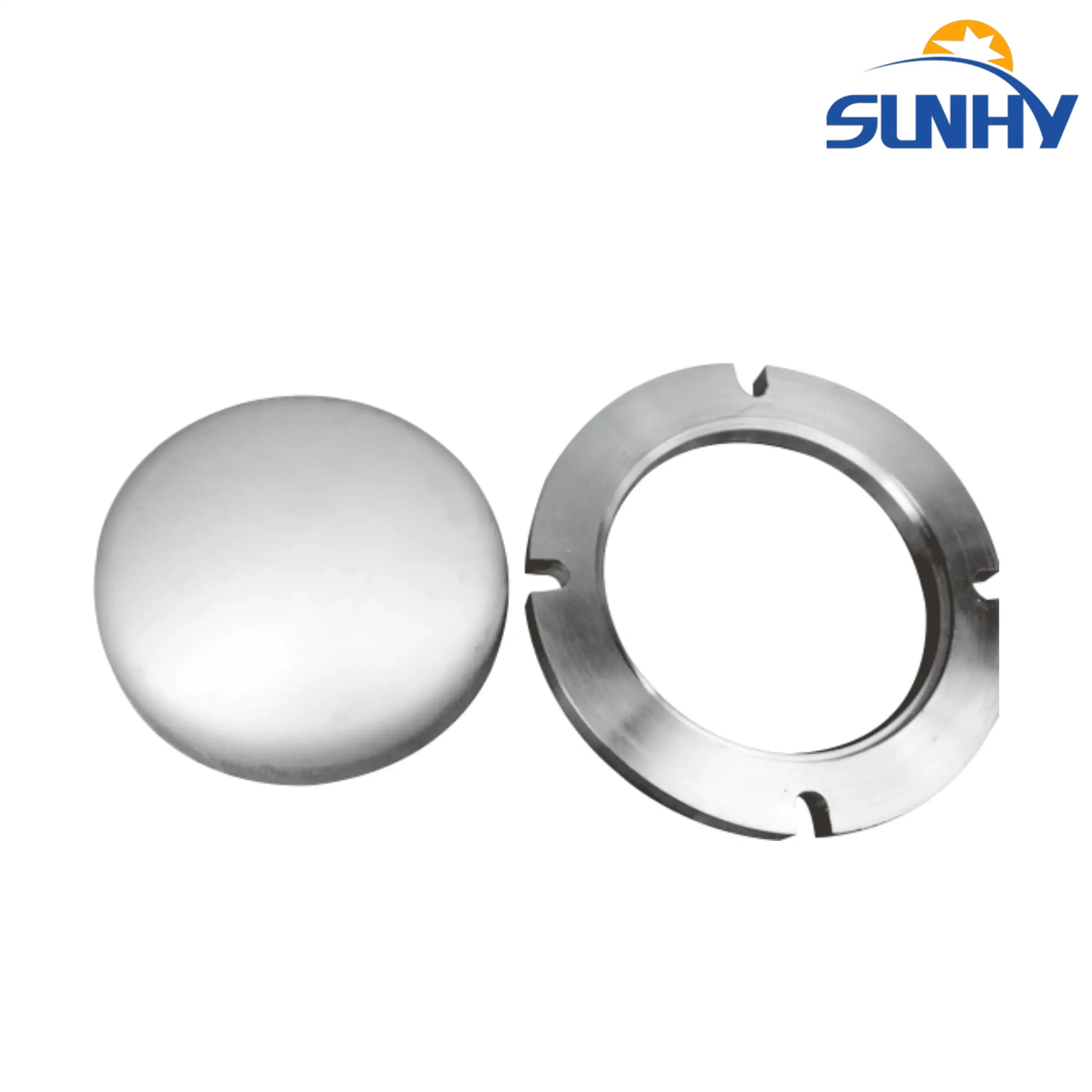 Stainless steel milled groove flange