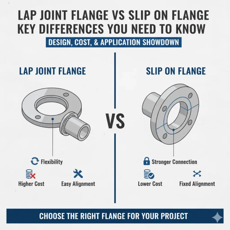 Lap Joint Flange vs Slip On Flange Key Differences You Need to Know