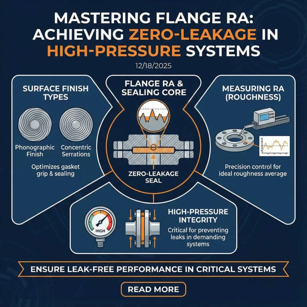 Mastering Flange Ra: Achieving Zero-Leakage in High-Pressure Systems