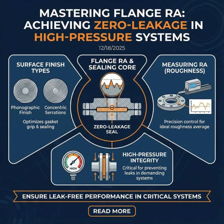 Mastering Flange Ra: Achieving Zero-Leakage in High-Pressure Systems