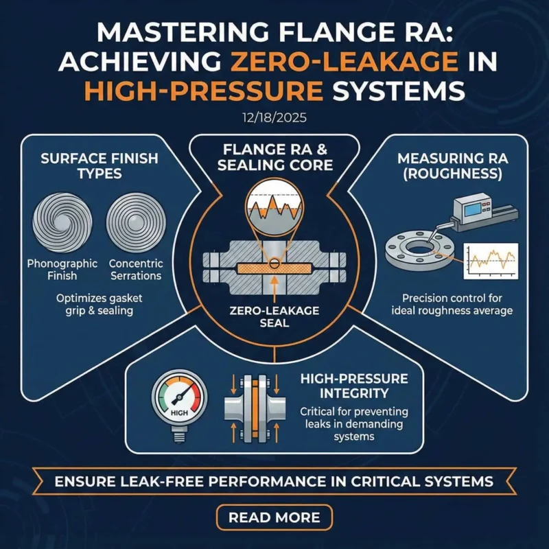 Mastering Flange Ra: Achieving Zero-Leakage in High-Pressure Systems