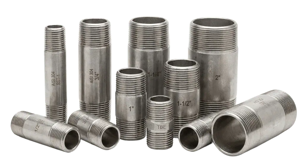 Pipe Nipples (Barrel) | TBE Threaded Pipe Nipple