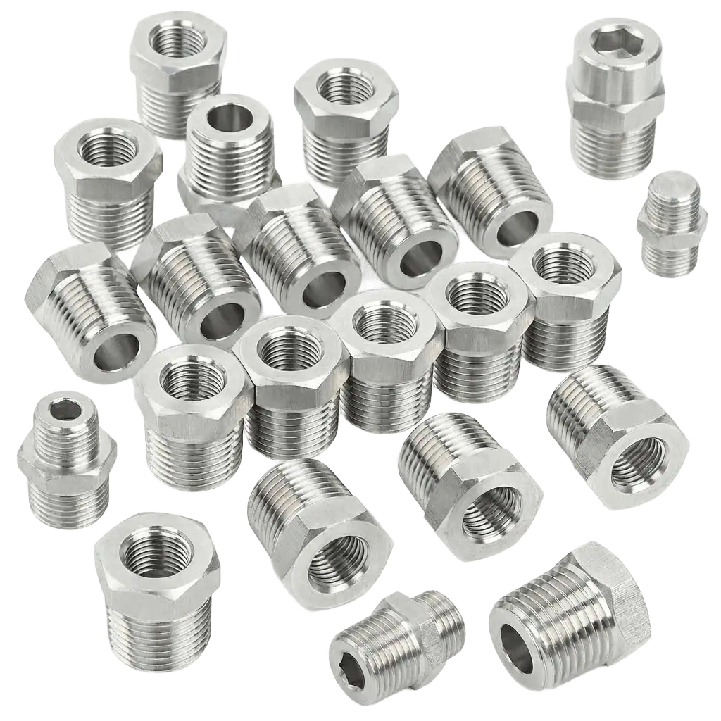 Threaded Bushings & Plugs - Hex Reducing Bushings & Pipe Plugs