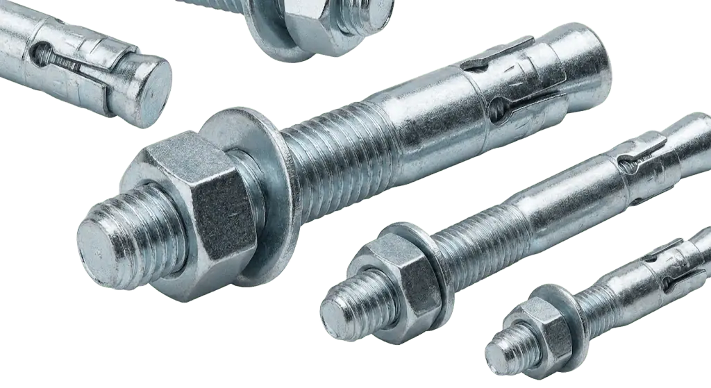 Tiges d'ancrage à expansion