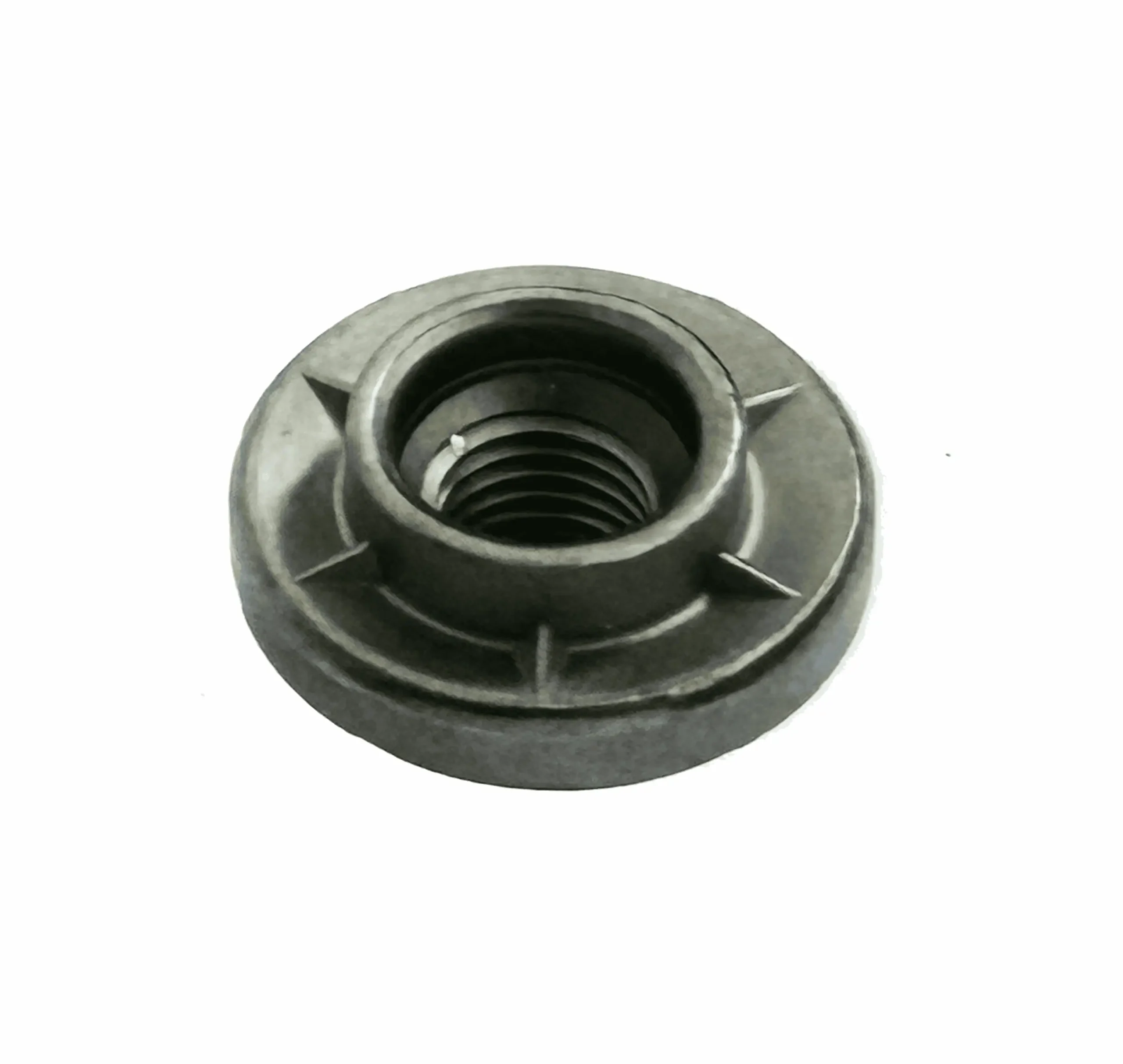 Round Weld Nut with 6 Projections