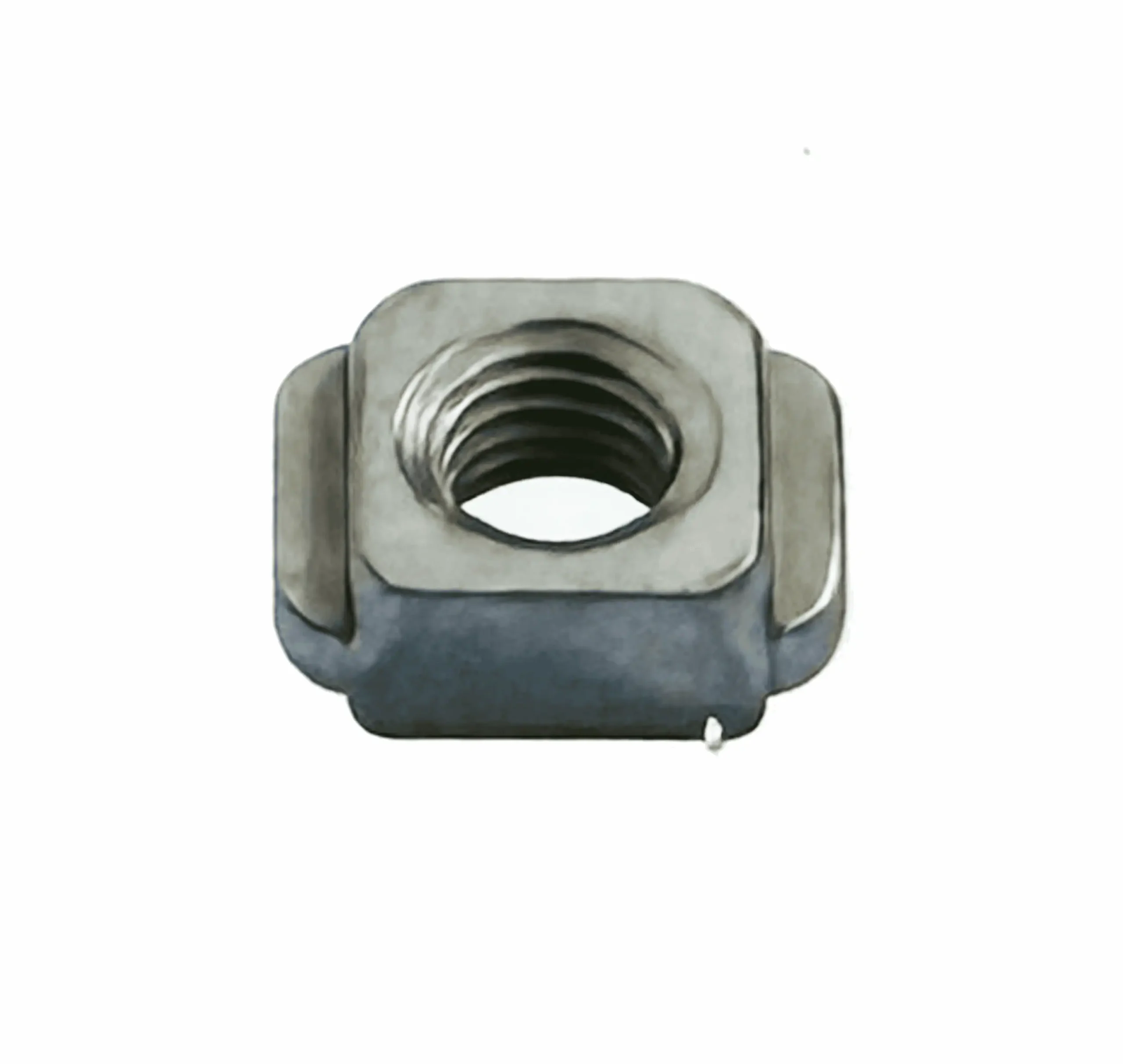 Hex Weld Nut (Round Base)