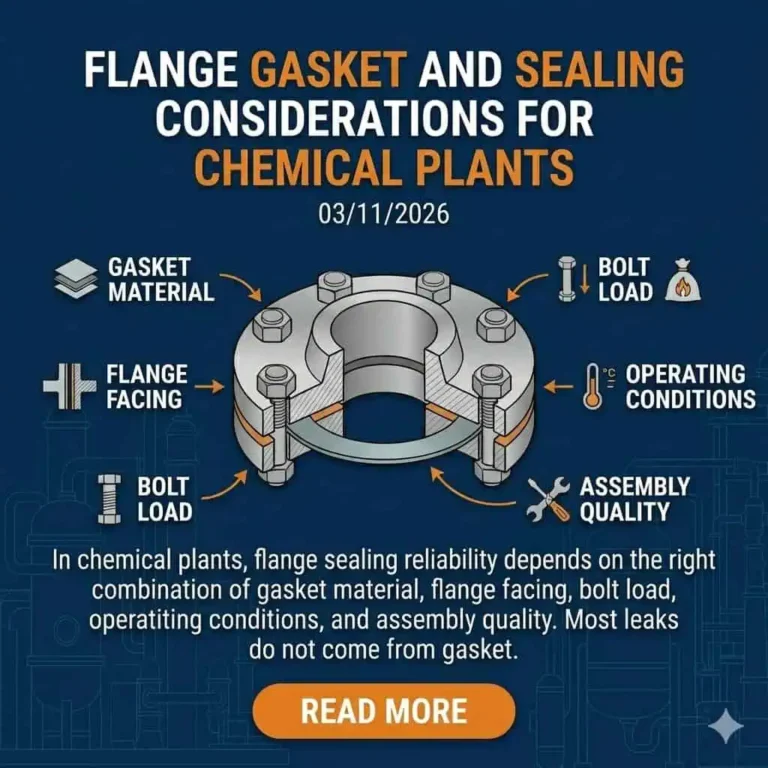 Фланцевые прокладки и вопросы герметизации для химических заводов