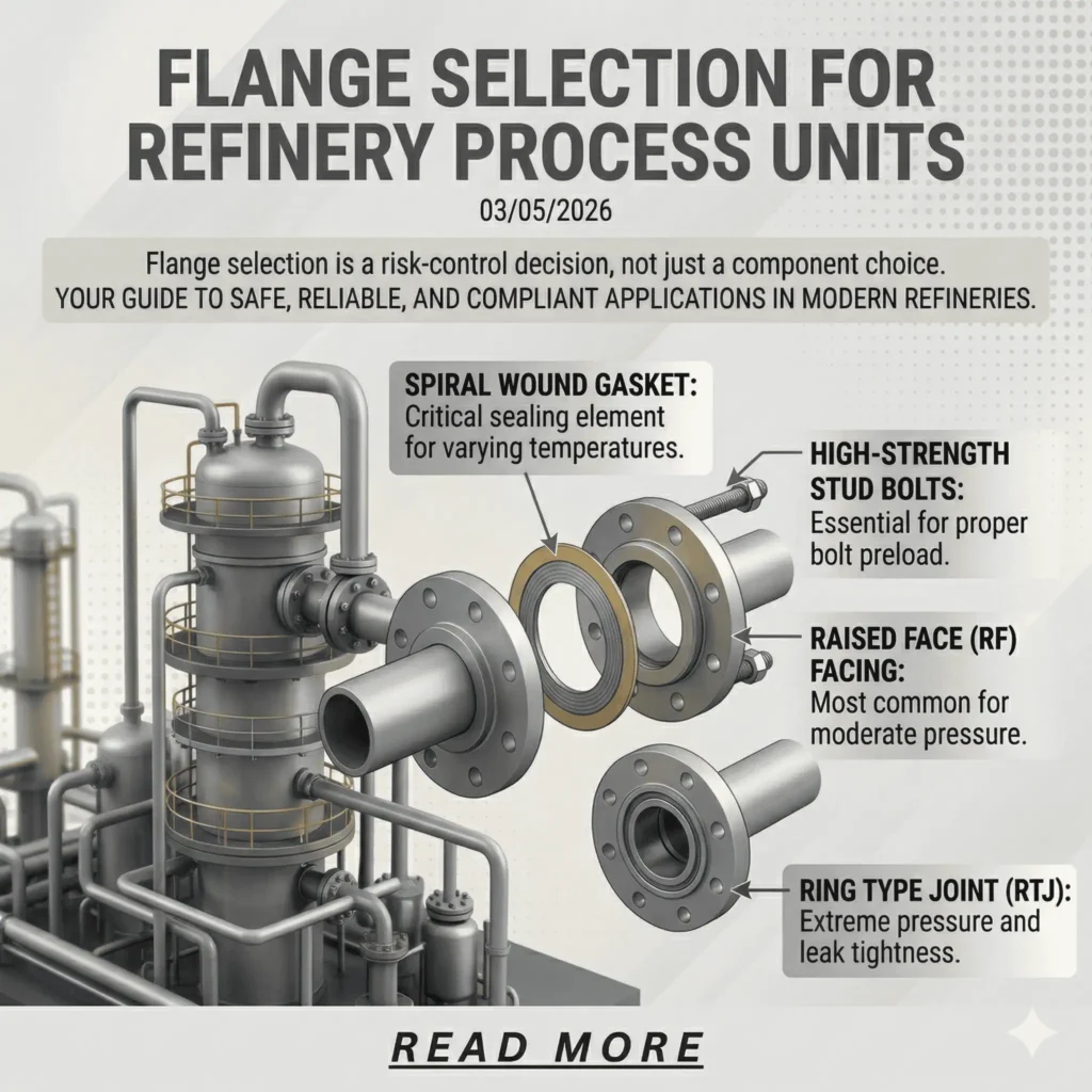 How to Select the Right Flange for Refinery Applications