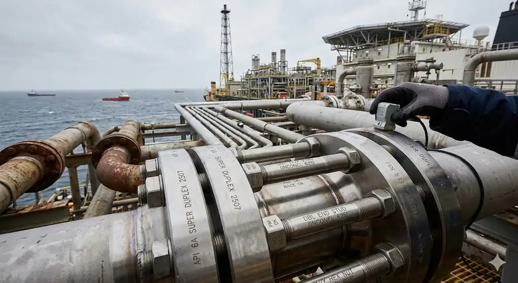 Repräsentative Offshore-Rohrleitungskomponenten zur technischen Prüfung