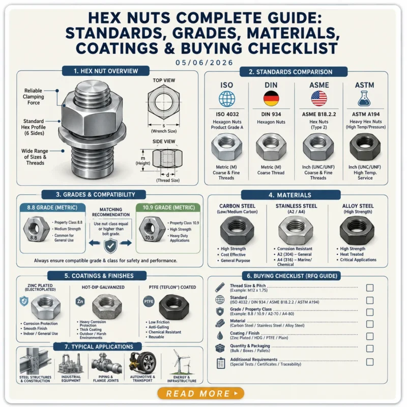 hex nuts complete guide cover