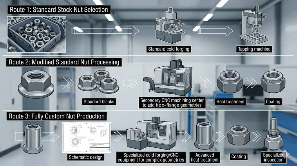 Custom Nut or Standard Nut? Automotive Project Selection Guide - Sunhy